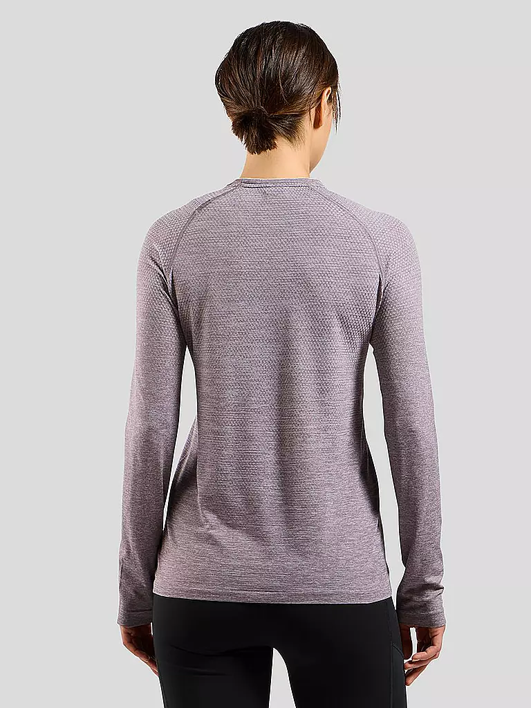 ODLO | Damen Laufshirt Essentials Seamless | Lila