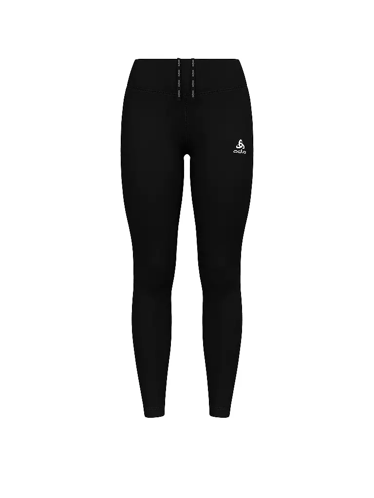 ODLO | Damen Lauftight Essentials Warm | Negro