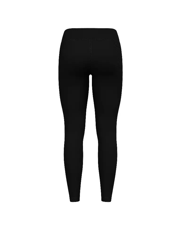 ODLO | Damen Lauftight Essentials Warm | Negro