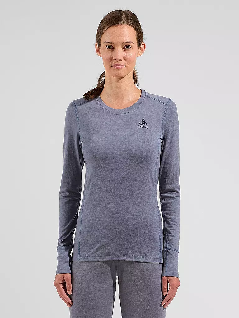 ODLO | Damen Shirt Merino 200 | Gris