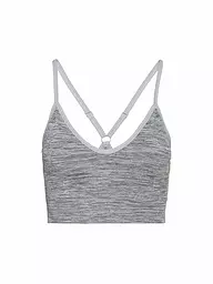 ODLO | Damen Sport-BH Padded Seamless Soft 2.0 Low Support | Gris