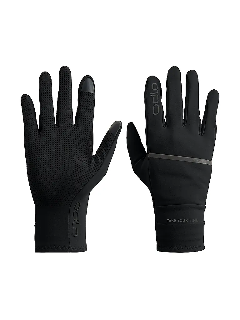 ODLO | Guantes de running Multisport Windproof Light | Negro