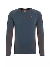 ODLO | Herren Funktionsshirt WARM ECO Baselayer | Azul oscuro