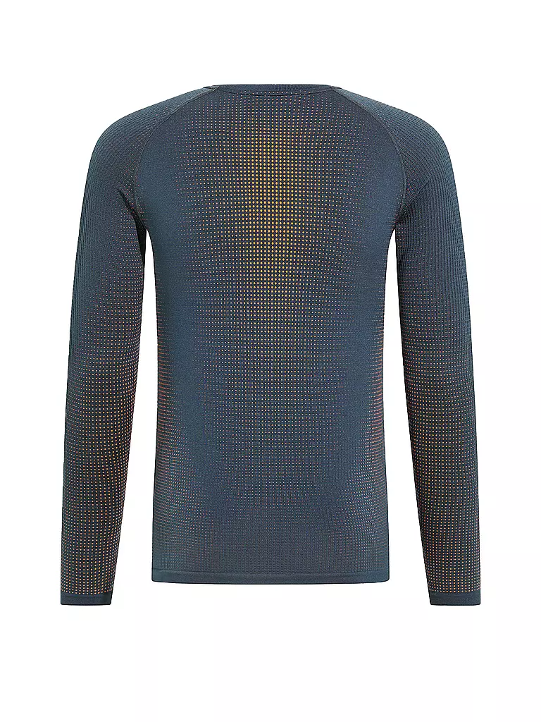 ODLO | Herren Funktionsshirt WARM ECO Baselayer | Azul oscuro