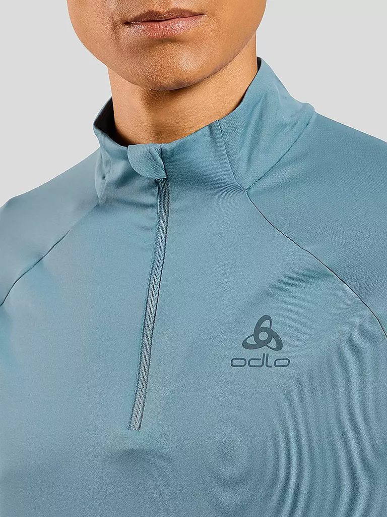 ODLO | Herren Laufshirt Essentials Ceramiwarm | Azul