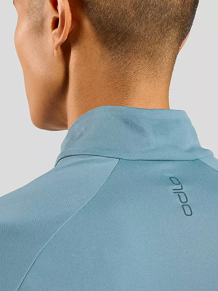 ODLO | Herren Laufshirt Essentials Ceramiwarm | Azul