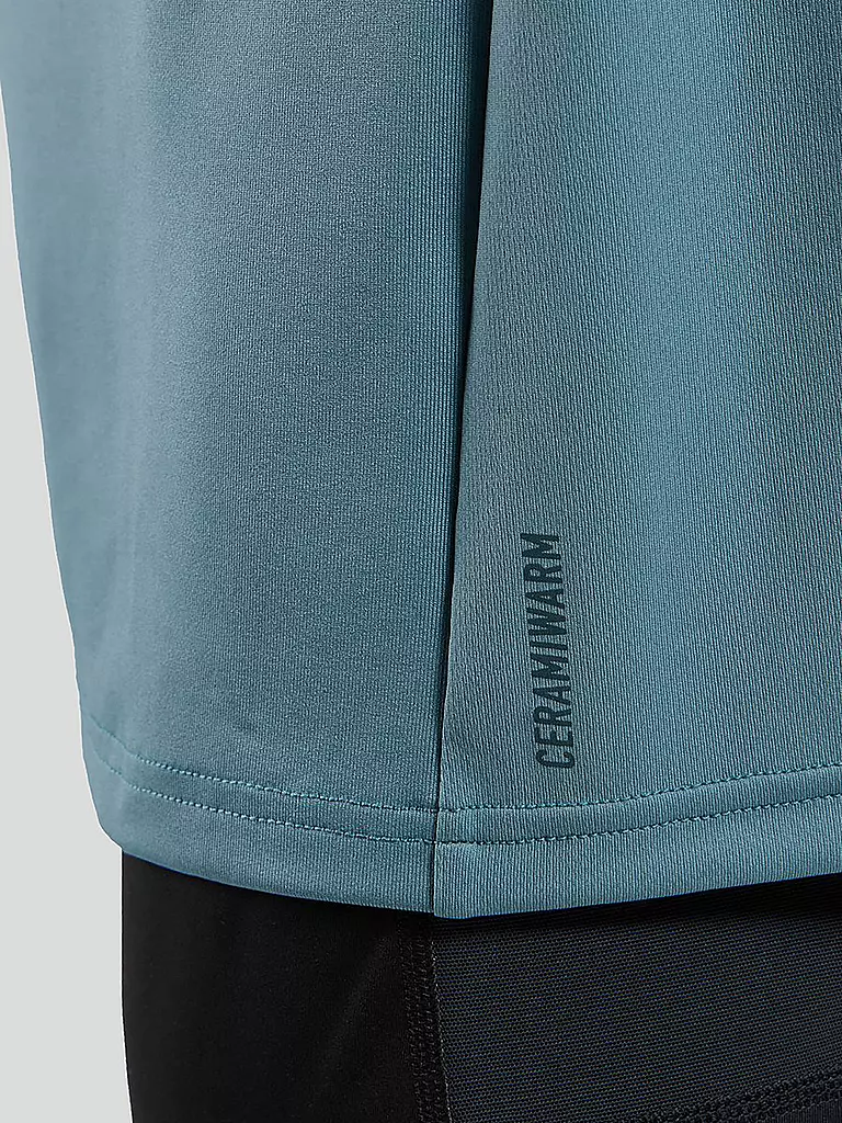 ODLO | Herren Laufshirt Essentials Ceramiwarm | Azul