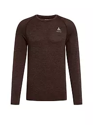 ODLO | Camiseta de running para hombre Essentials Seamless | Rojo oscuro