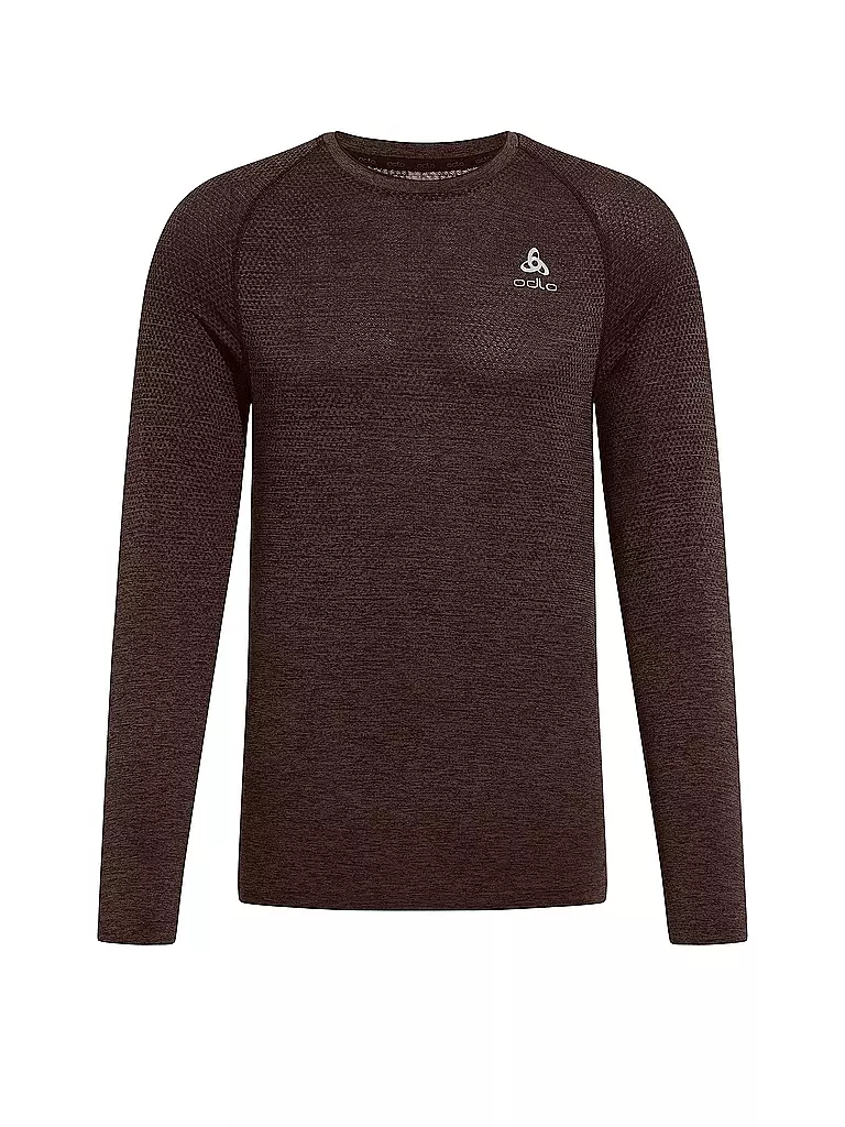 ODLO | Herren Laufshirt Essentials Seamless | Rojo oscuro