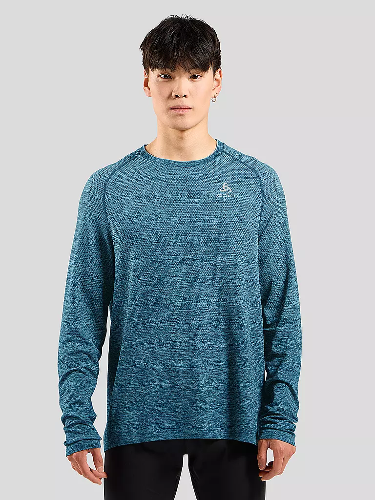 ODLO | Herren Laufshirt Essentials Seamless | Azul