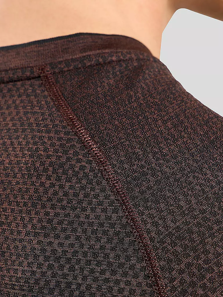 ODLO | Herren Laufshirt Essentials Seamless | Rojo oscuro