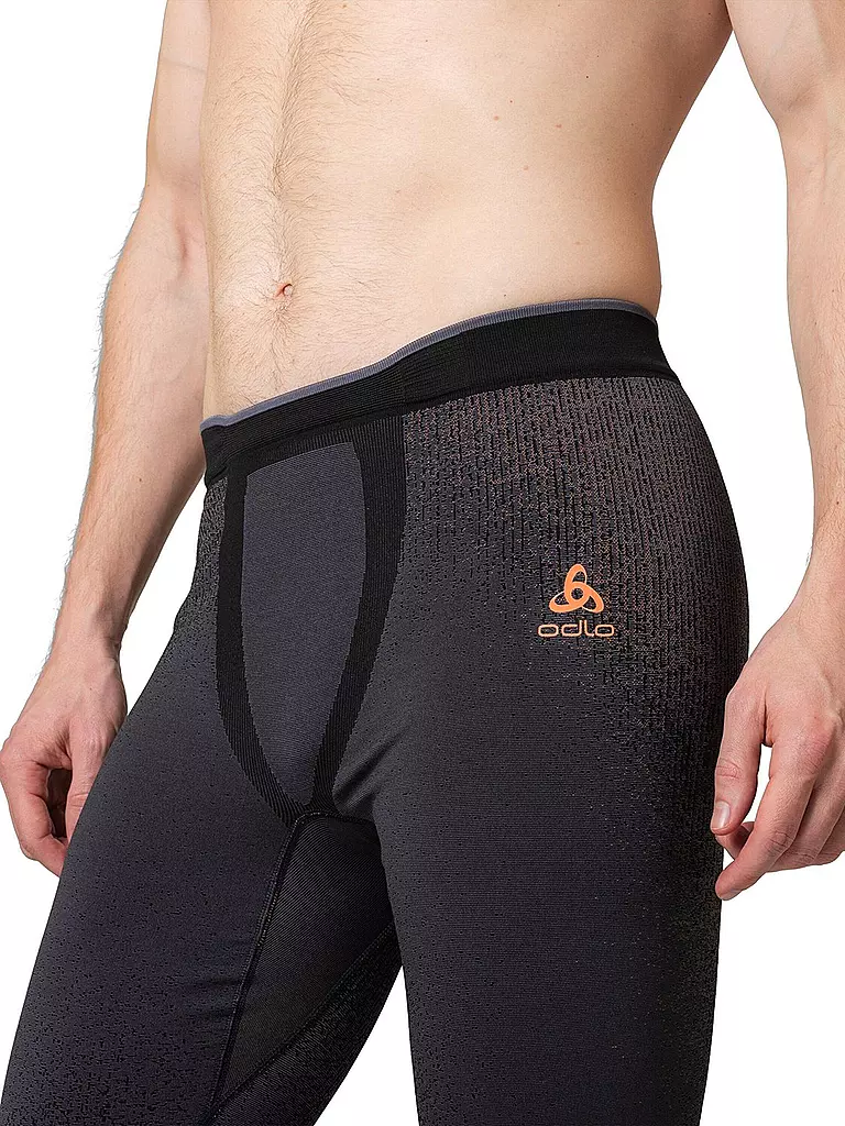 ODLO | Herren Unterziehtight Blackcomb  | Naranja