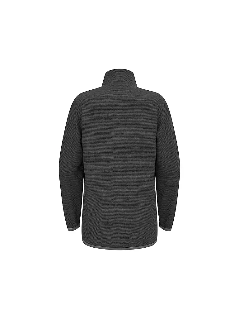 ODLO | Kinder Unterzieh Zipshirt Roy Kids Stripe | Gris