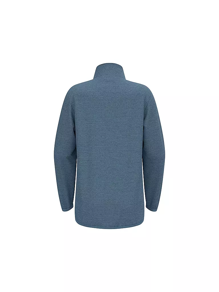 ODLO | Kinder Unterzieh Zipshirt Roy Kids Stripe | Azul