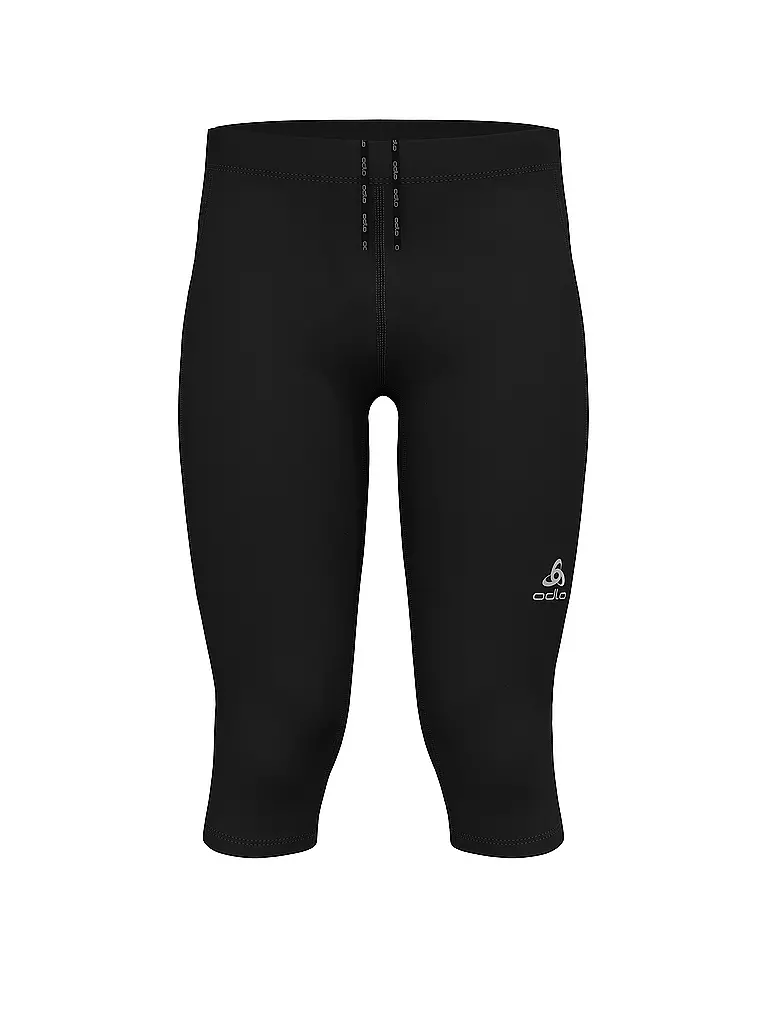 ODLO | Mallas de running 3/4 Essential para hombre | Negro