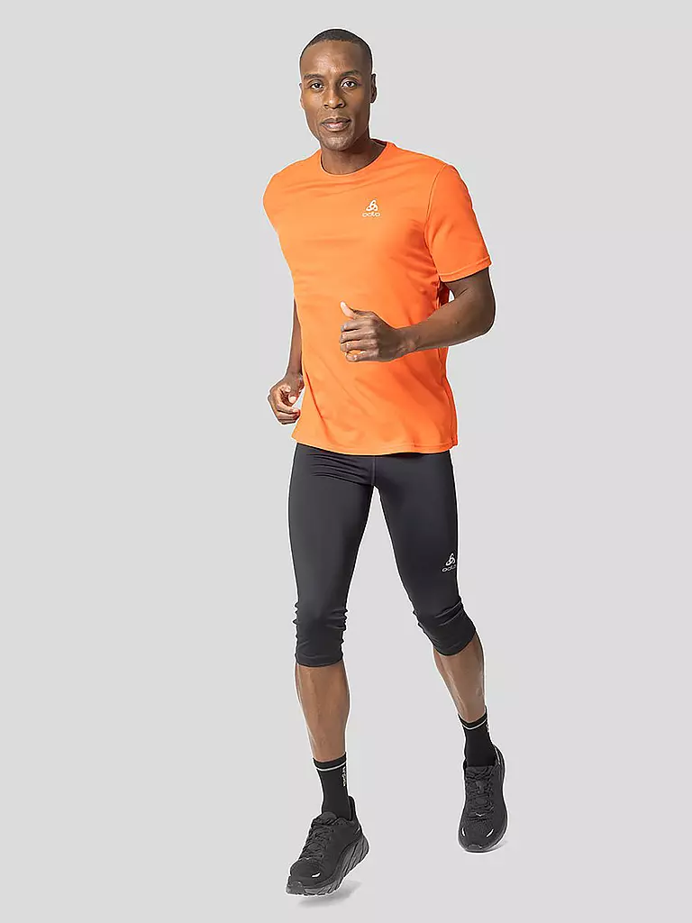ODLO | Mallas de running 3/4 Essential para hombre | Negro