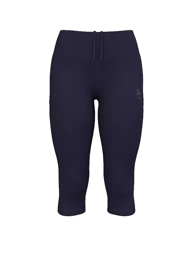 ODLO | Mallas de running 3/4 Essential para mujer | Azul oscuro