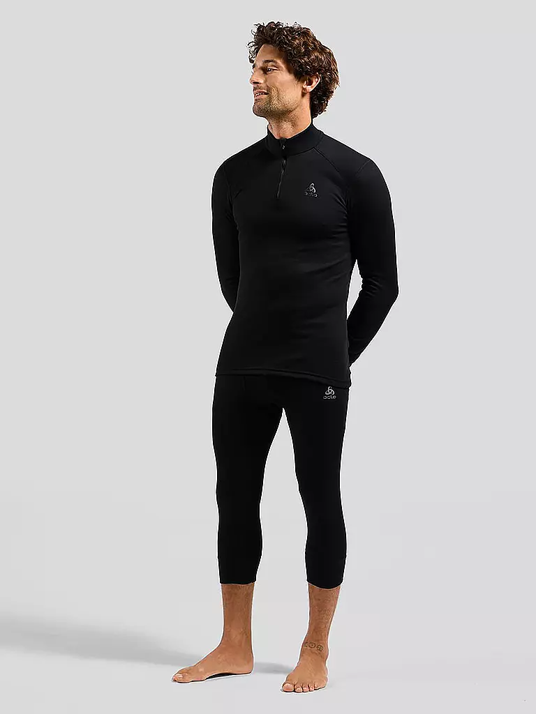 ODLO | Mallas funcionales para hombre ACTIVE WARM ECO Base Layer 3/4 | Negro