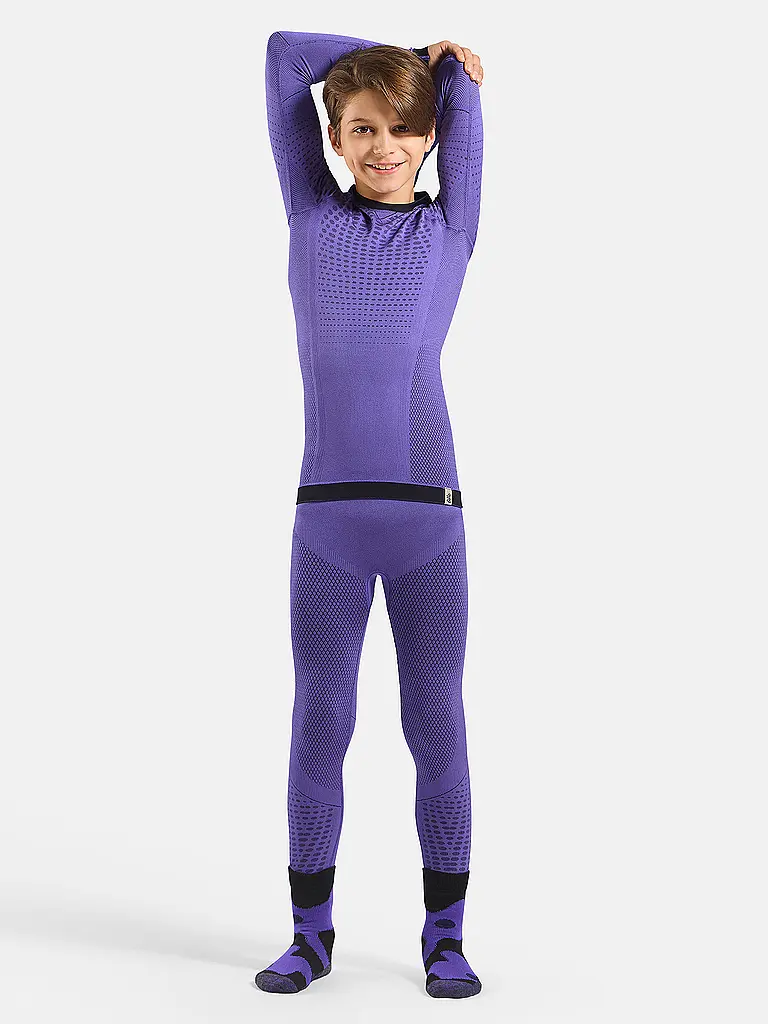 ODLO | Mallas interiores funcionales Performance Warm para niños | Lila