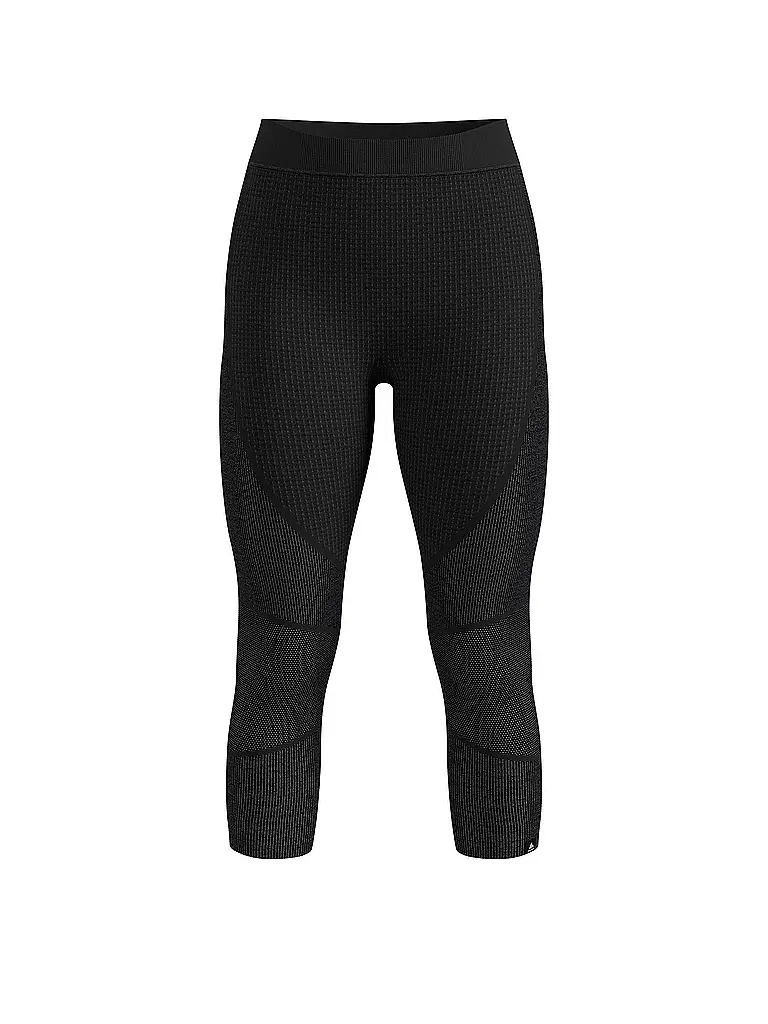 ODLO | Mallas térmicas de merino 3/4 para mujer | Negro