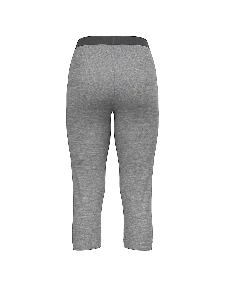 ODLO | Pantalón 3/4 de mujer Merino 200 | Gris