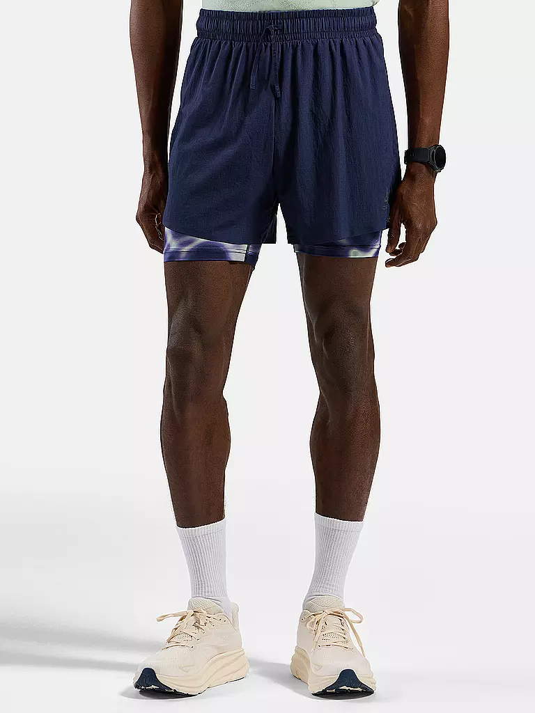 ODLO | Pantalón corto de running para hombre Zeroweight Print 5inch |