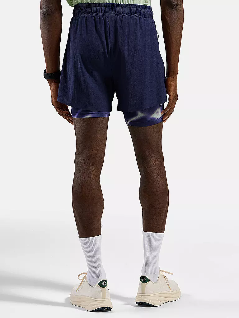 ODLO | Pantalón corto de running para hombre Zeroweight Print 5inch |