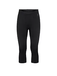 ODLO | Pantalón funcional 3/4 Performance Warm Eco para hombre | Negro