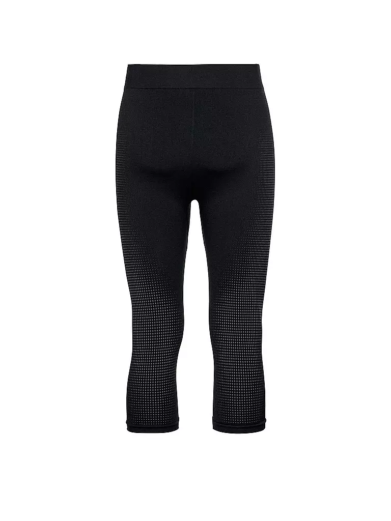 ODLO | Pantalón funcional 3/4 Performance Warm Eco para hombre | Negro