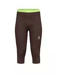 ODLO | Pantalón interior para hombre Natural Performance 150 4/4 | Rojo oscuro