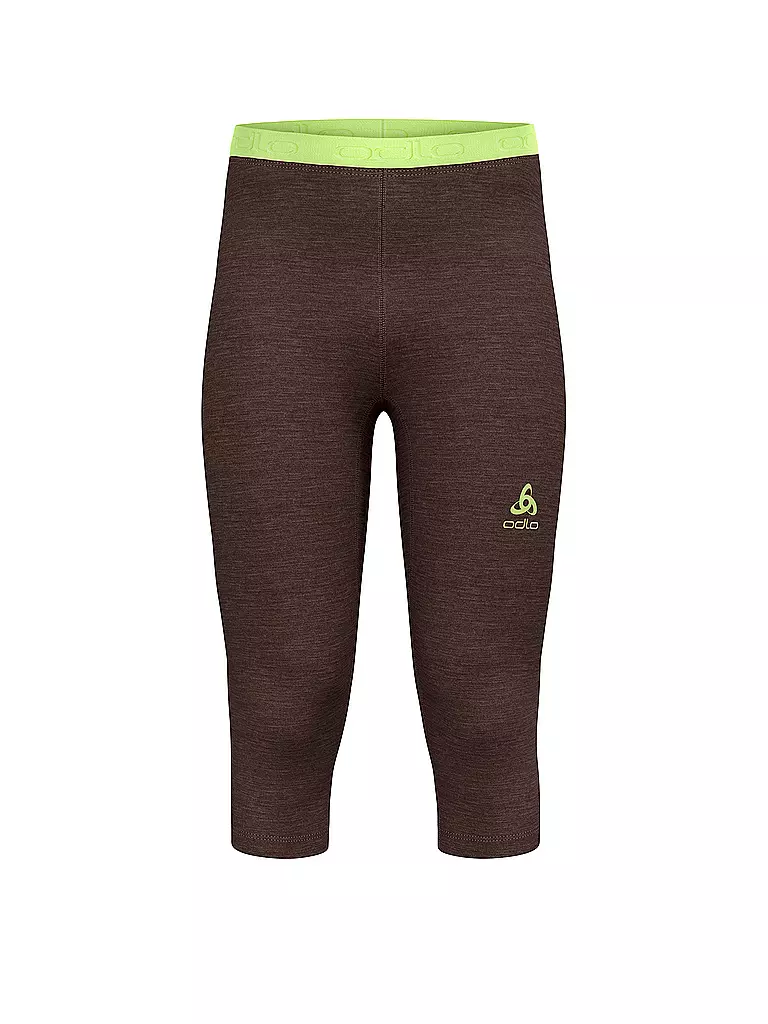 ODLO | Pantalón interior para hombre Natural Performance 150 4/4 | Rojo oscuro