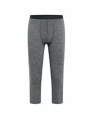 ODLO | Pantalones interiores 3/4 de merino 200 para hombre | Gris claro