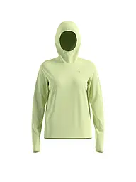ODLO | Sudadera con capucha para correr Essential Thermal para mujer | Amarillo