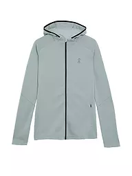 ON | Damen Laufjacke Climate Hoodie | Azul claro