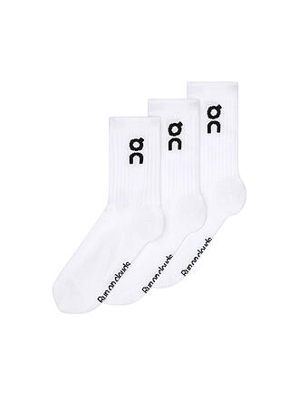 ON | Calcetines de tenis Logo High, paquete de 3