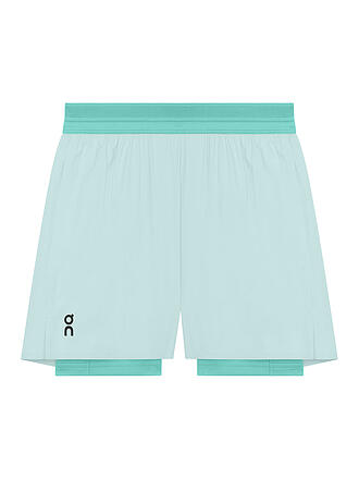 ON | Pantalones cortos de running 2 en 1 de 3" para mujer Performance