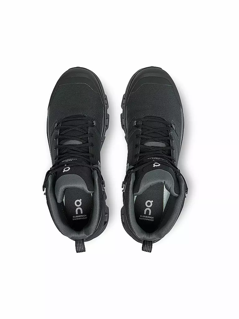ON | Botas de senderismo impermeables Cloudrock 2 para hombre NEGRO/ECLIPSE | Negro