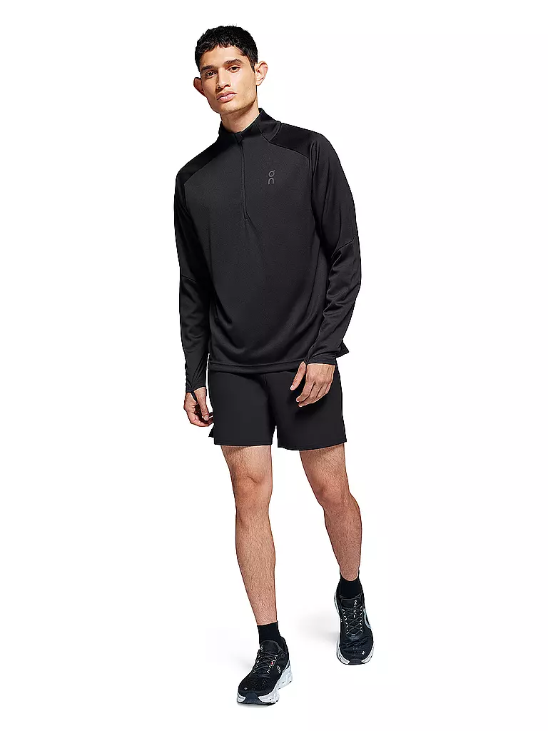 ON | Camiseta de running Climate para hombre | Negro