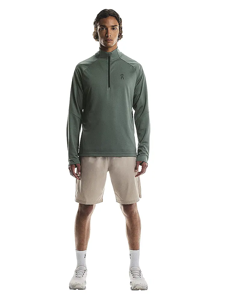 ON | Camiseta de running Climate para hombre | Oliva