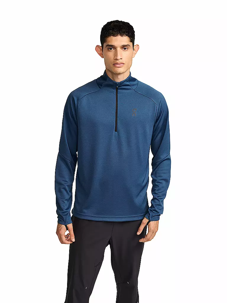 ON | Camiseta de running Climate para hombre | Azul