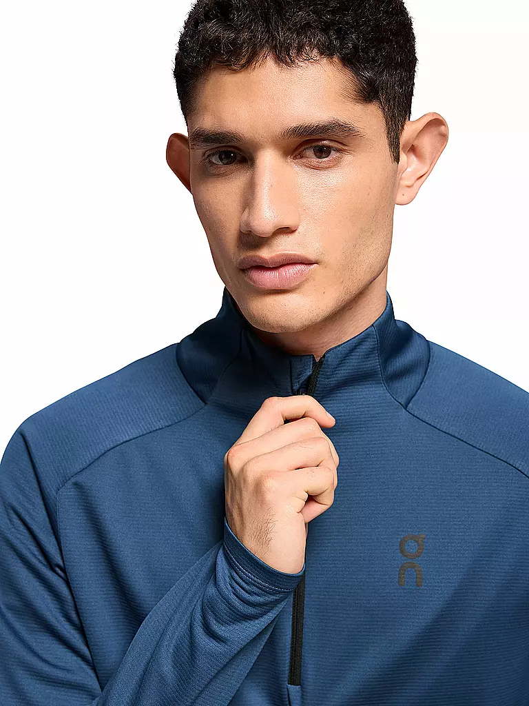 ON | Camiseta de running Climate para hombre | Azul