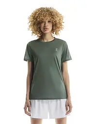 ON | Camiseta de running Core-T para mujer | Oliva