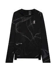 ON | Camiseta de running de manga larga Performance Long-T Lumos para hombre | Negro