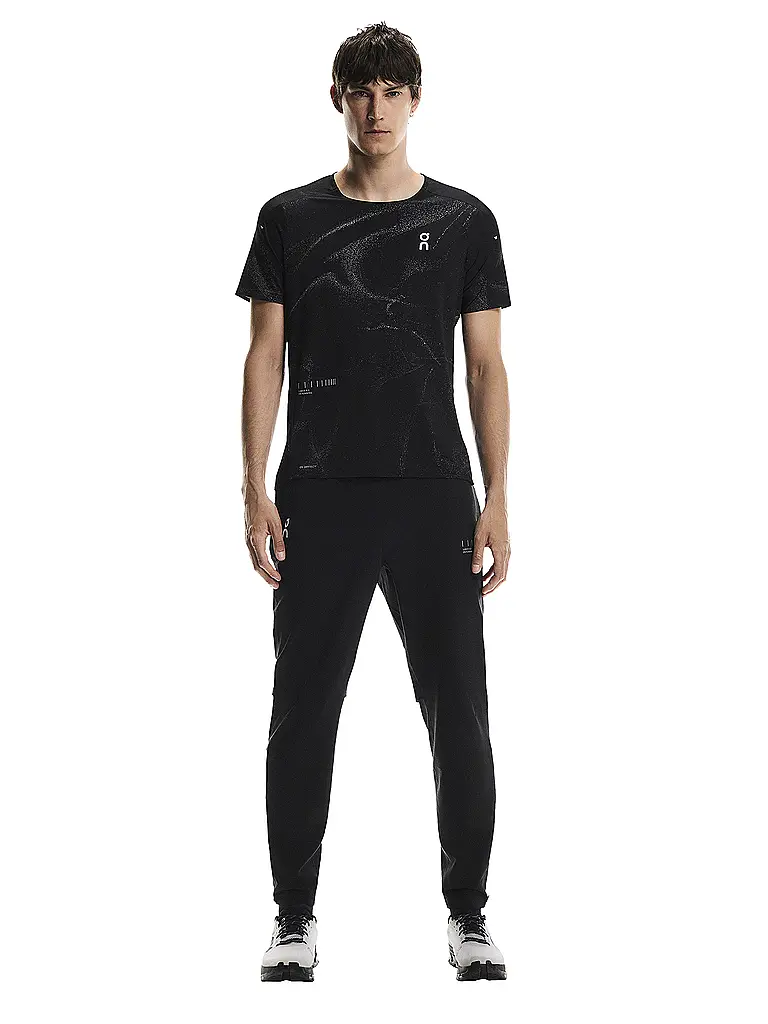 ON | Camiseta de running para hombre Performance-T Lumos | Negro
