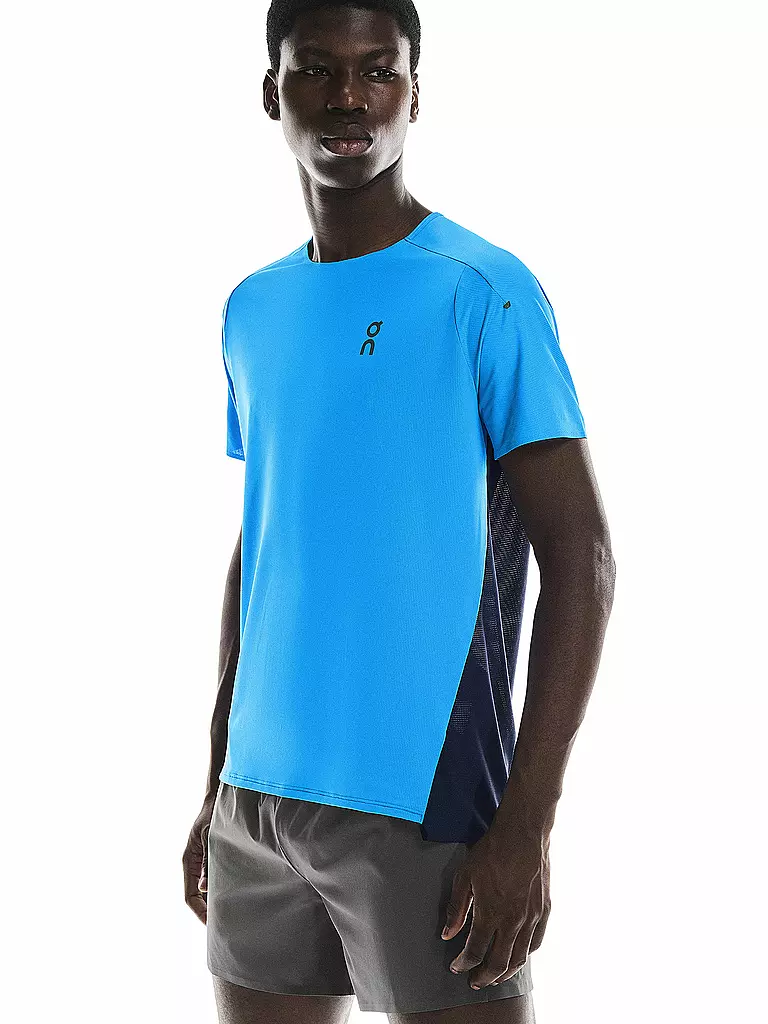 ON | Camiseta de running para hombre Performance-T | Azul