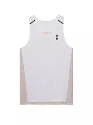 ON | Camiseta de tirantes de running Performance para hombre | Blanco