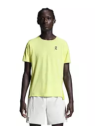 ON | Camiseta de running para hombre Performance-T | Amarillo