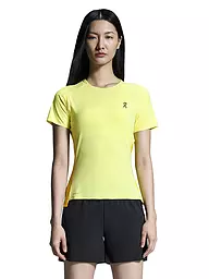 ON | Camiseta de running Performance-T para mujer | Amarillo