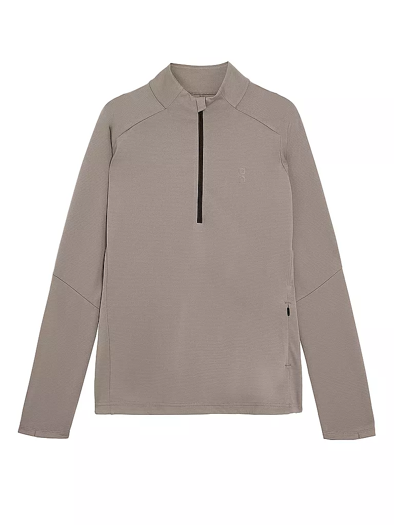 ON | Camiseta funcional con cremallera Climate para mujer | Cobre