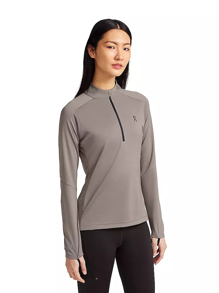 ON | Camiseta funcional con cremallera Climate para mujer |